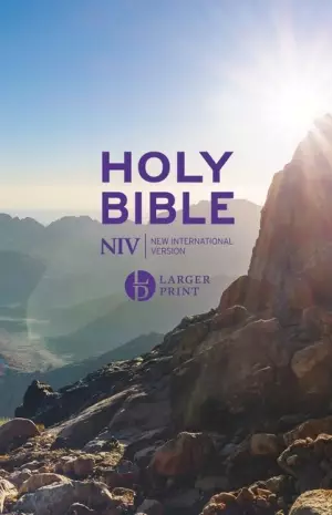 NIV Larger Print Personal Value Hardback Bible