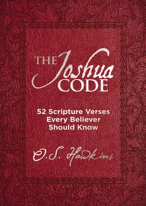 The Joshua Code hardback with imitation leather