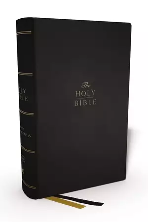 KJV Holy Bible with Apocrypha and 73,000 Center-Column Cross References, Hardcover, Red Letter, Comfort Print: King James Version