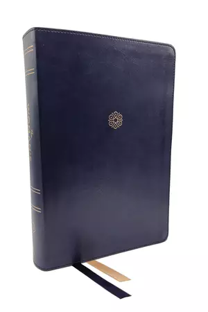 KJV, The Woman's Study Bible, Blue Leathersoft, Red Letter, Full-Color Edition, Comfort Print