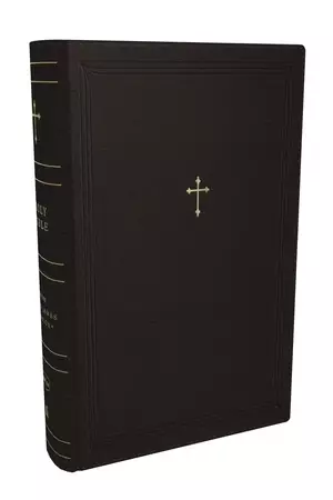 NKJV Compact Paragraph-Style Bible w/ 43,000 Cross References, Black Leathersoft with zipper, Red Letter, Comfort Print: Holy Bible, New King James Version