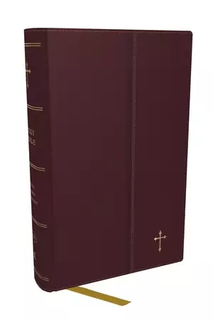 KJV Holy Bible: Compact with 43,000 Cross References, Burgundy Leatherflex with flap, Red Letter, Comfort Print: King James Version