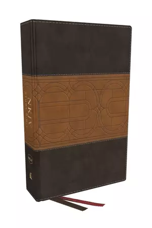 NKJV Study Bible, Leathersoft, Brown, Full-Color, Comfort Print