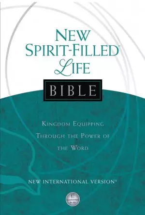 NIV New Spirit Filled Life Bible, Hardback, Study, Maps, Book Introductions, Articles, Concordance, Footnotes, Cross References, Ribbon Marker