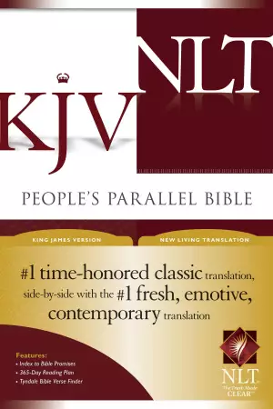 KJV / NLT People's Parallel Bible: Hardback