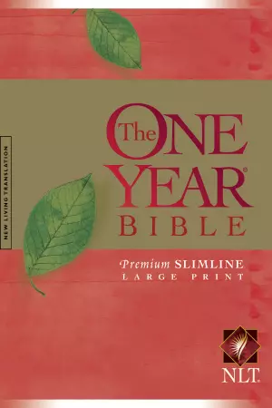 NLT One Year Large Print Bible: Paperback