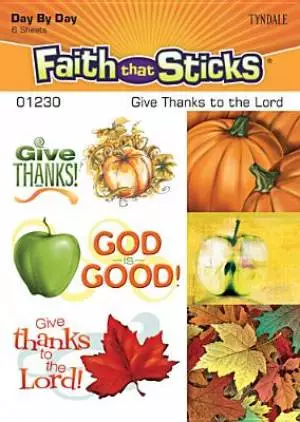 Give Thanks To The Lord Stickers