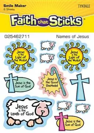 Names Of Jesus Stickers