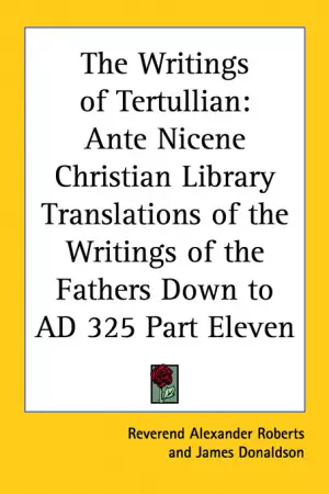 Writings Of Tertullian