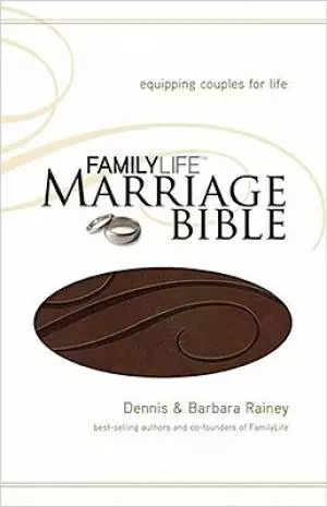 NKJV Family Life Marriage Bible: Dark Brown, LeatherSoft