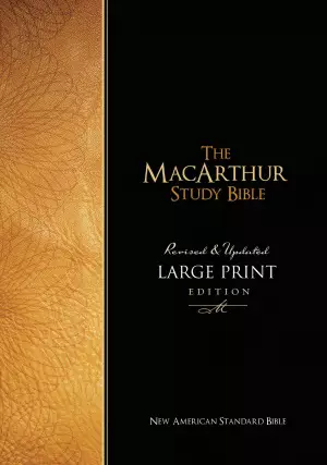 MacArthur Study Bible-NASB-Large Print