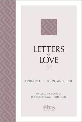 The Passion Translation Letters of Love From Peter, John, and Jude, Red, Paperback, 2020 Edition, Paraphrase