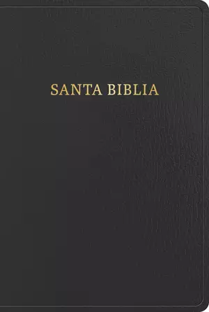 RVR 1960 Biblia letra gigante, negro, imitación piel con índice (2023 ed.)
