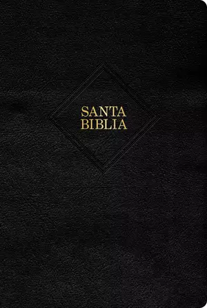 RVR 1960 Biblia letra gigante, negro, piel fabricada con índice (2023 ed.)