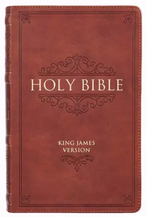 KJV Bible Deluxe Gift Faux Leather, Purple