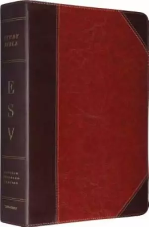 ESV Study Bible (TruTone, Brown/Cordovan, Portfoli