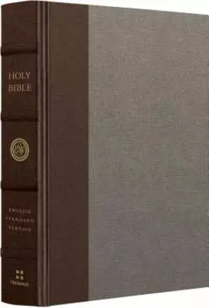 ESV Readers Bible Grey Hardback