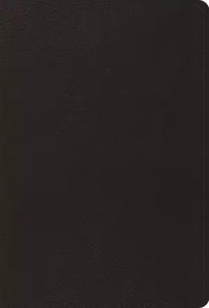 The Psalms, ESV, Top Grain Leather, Black, Ribbon Marker, Large Print, Compact