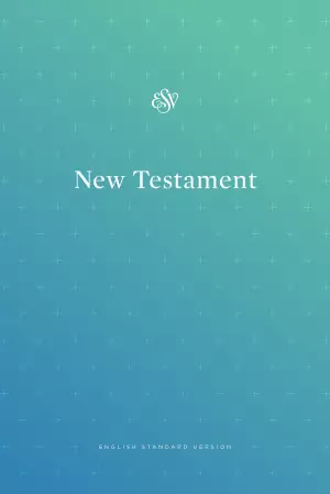 ESV Outreach New Testament, Blue Green, Paperback, Compact, Two Reading Plans