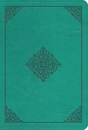 ESV Bible, Teal, Imitation Leather, Compact, Value, Presentation Page, Concordance