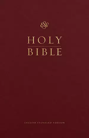 ESV Premium Pew and Worship Bible (Hardcover, Burgundy)