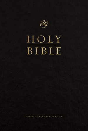 ESV Pew and Worship Bible, Black, Hardback, Large Print, Responsive Readings