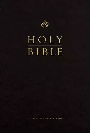 ESV Pew and Worship Bible, Black, Hardback, Large Print, Responsive Readings