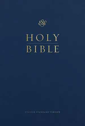 ESV Pew and Worship Bible, Blue, Hardback, Large Print, Responsive Readings