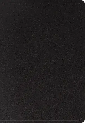 ESV Super Giant Print, Bible, Black, Leather, Maps, Ribbon Marker, Presentation Page
