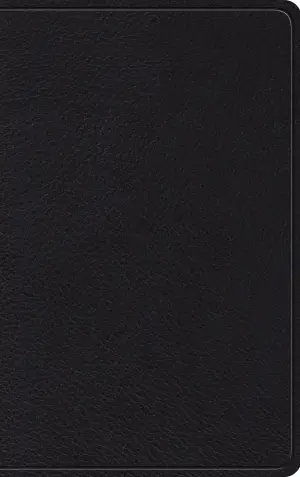 ESV Thinline, Bible, Black, Leather, Red Letter, Maps, Concordance, Ribbon Marker, Pagination Matches ESV Pew Bibles