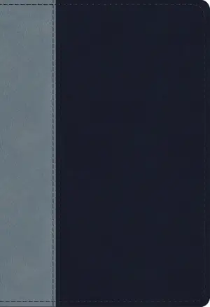 ESV Student Study Bible, Navy, Leather, Character Profiles, Book Introductions, Topical Articles, Glossary, Maps, Illustrations, Concordance, Cross References