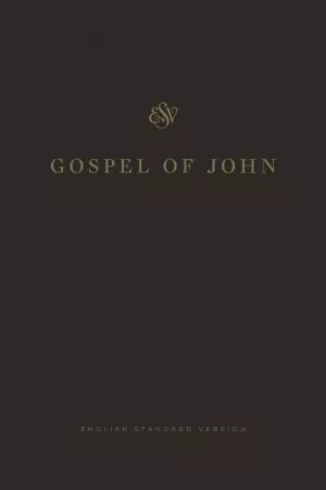 ESV Gospel of John (Paperback, Black)