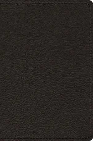 ESV Preaching Bible, Verse-by-Verse Edition (Goatskin, Black)