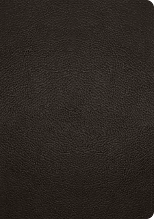 ESV Study Bible, Brown, Leather, Concordance, Articles, Maps, Illustrations, Ribbon Marker