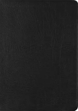 ESV New Testament with Psalms and Proverbs  (Genuine Leather, Black)