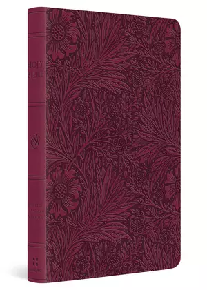 ESV Value Thinline Bible (TruTone, Raspberry, Floral Design)