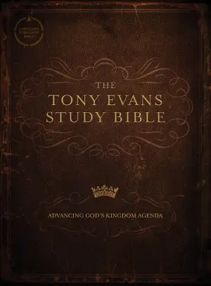 CSB Tony Evans Study Bible, Hardcover