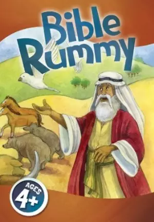 Bible Rummy Jumbo Card Game Repack