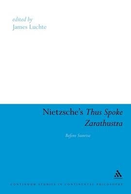 Nietzsche's Thus Spoke Zarathustra