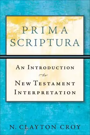 Prima Scriptura [eBook]