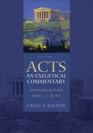 Acts: An Exegetical Commentary : Volume 1 [eBook]