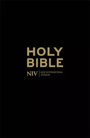 NIV Anglicised Gift and Award Bible, Black, Paperback
