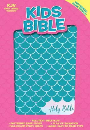 KJV Kids Bible, Aqua