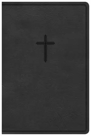 KJV Everyday Study Bible, Charcoal LeatherTouch