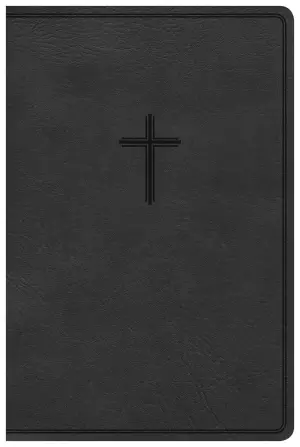 KJV Everyday Study Bible, Charcoal LeatherTouch