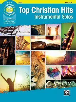 Top Christian Hits Instrumental Solos: Flute, Book & Online Audio/Software/PDF
