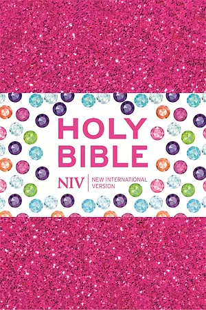 NIV Pocket Bible, Rub, Vinyl, Sparkle, Anglicised, Ribbon marker, Reading Plan, Presentation Page, Compact