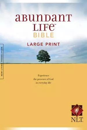 NLT Abundant Life Bible, Large Print