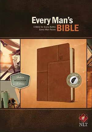 NIV Every Man's Bible, Brown, Imitation Leather, Study Notes, Articles, Book Introductions, Biblical People Profiles, Advice from Christian Leaders