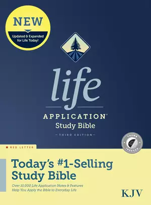 KJV Life Application Study Bible, Third Edition (Hardcover, Indexed, Red Letter)
